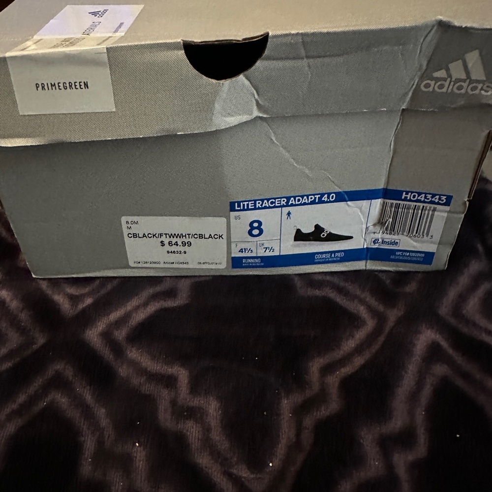Adidas Sneakers Lite Racer Adapt 4.0. New in box.
